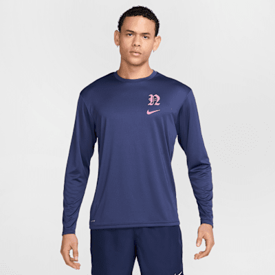 Nike Swim Hydroguard Men's Long-Sleeve Top. Nike.com